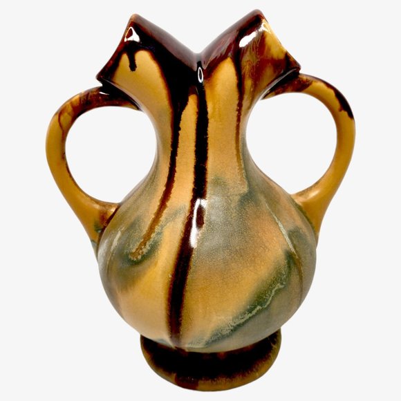 Faiencerie Thulin Wedding Vase Art Pottery Belgium - Picture 5 of 8